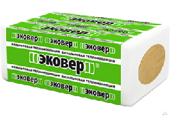 Эковер П-75 40кг/м3 (утеплитель минплита)