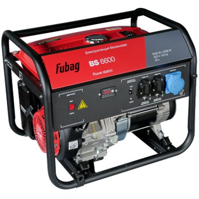 Генератор бензиновый BS 6600 6 кВт
