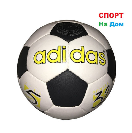 Кожаный командный футбольный мяч ADIDAS (реплика), фото 2