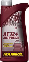 Антифриз Концентрат красный MANNOL Longlife Antifreeze AF12+ Concentrate 1,12кг.