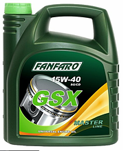 Минеральное моторное масло FANFARO GSX SAE 15W-40 5L