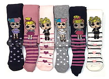 Детские колготки "Анфиса"  с рисунком LOL surprise  В-115 рост 92-98