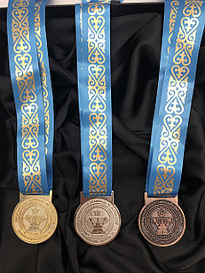 Комплект медалей с лентой