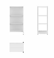 Стеллажи усиленные пристенный секция