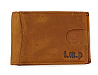 Кожаный купюродержатель i.m.p с защитой от воровства - технология RFID, фото 4