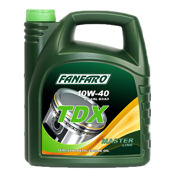 Моторное масло FANFARO - TDX 10W-40 5л - фото 1 - id-p67434053