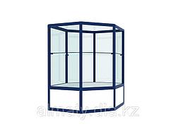 6-гранная Торговая Витрина с порогом "Сальвадор"
