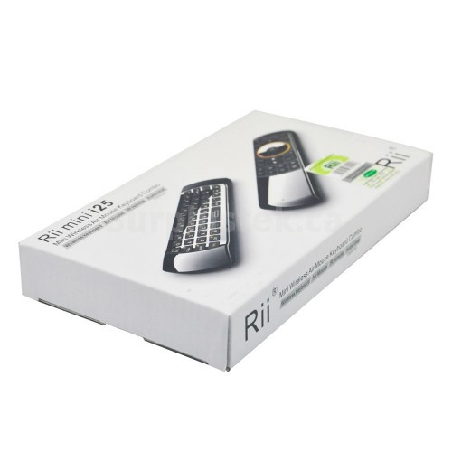 Клавиатура беспроводная + пульт + Air Mouse Rii mini i25 - фото 1 - id-p5506632