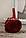 Меховые наушники с бантиком украшенный пайетками 18815-13 красные, фото 2