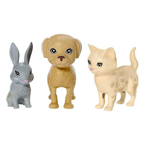 Mattel Barbie Барби Игровой набор "Кукла и домашние питомцы"