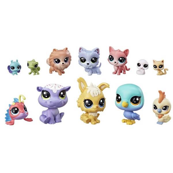 Hasbro Littlest Pet Shop Литлс Пет Шоп Игровой набор "12 счастливых петов"