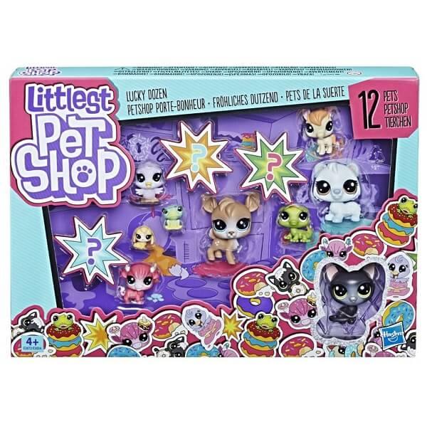Hasbro Littlest Pet Shop Литлс Пет Шоп Игровой набор "12 счастливых петов"