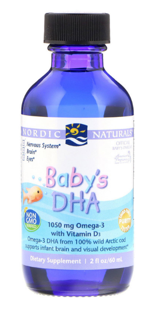 Nordic Naturals, ДГК для детей с витамином D3, 2 жидких унций (60 мл) - фото 2 - id-p67436235