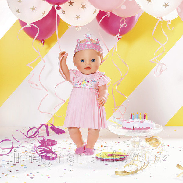 Интерактивная кукла Беби Борн "С Днем рождения" Baby Born - фото 2 - id-p67436400
