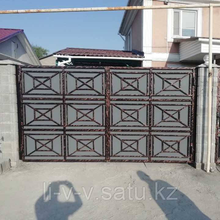 Ворота и калитка металлические