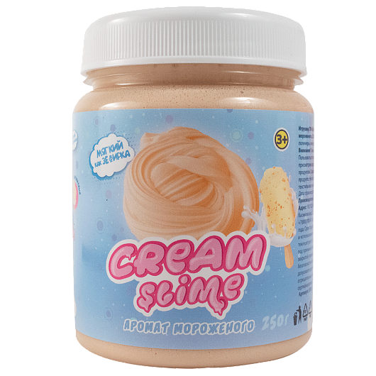 Игрушка Лизун "Cream Слайм" Аромат Мороженого, 250 гр.