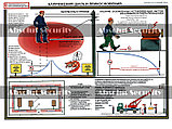 Плакат "Электробезопасность при напряжении до 1000 В", фото 2
