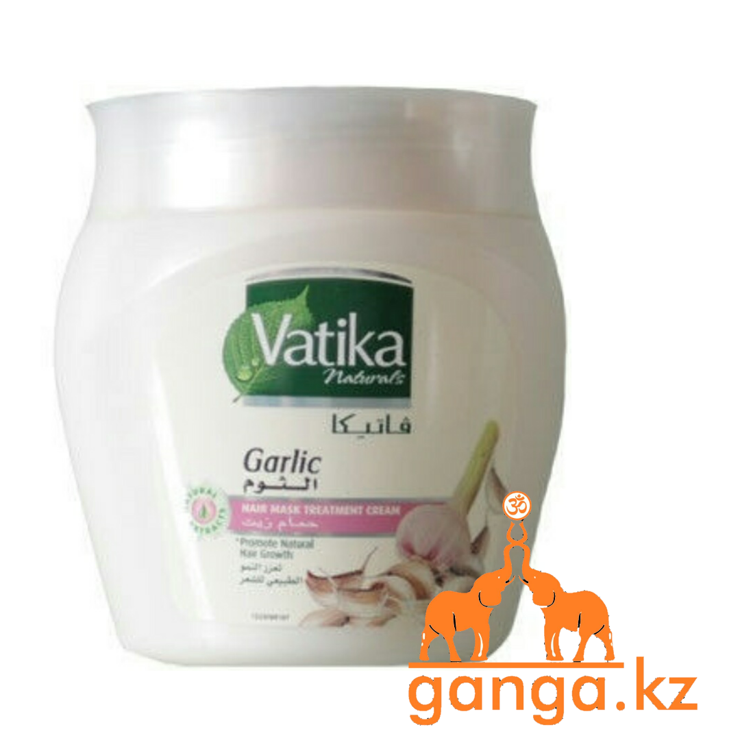 Маска для ломких и выпадающих волос с Чесноком Ватика (Garlic Vatika ...