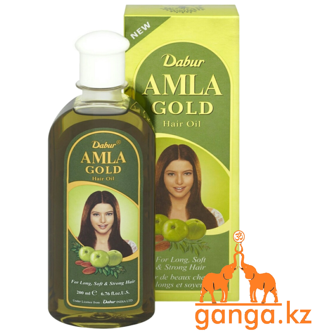 Масло для волос Амла Голд Дабур, Amla Gold Hair oil DABUR 200 мл - фото 1 - id-p29545825