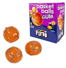 Жев.резинка "Баскетбол" 5,5гр   (200шт в упаковке) /FINI Испания/