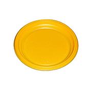 Тарелка d 205мм, жёлт., ПС, 2000 шт