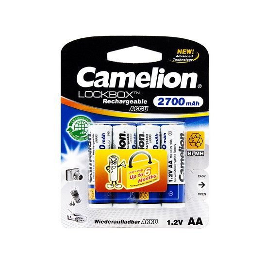 CAMELION NH-AA2700LBP4 Аккумуляторная батарея AA 2700 mAh