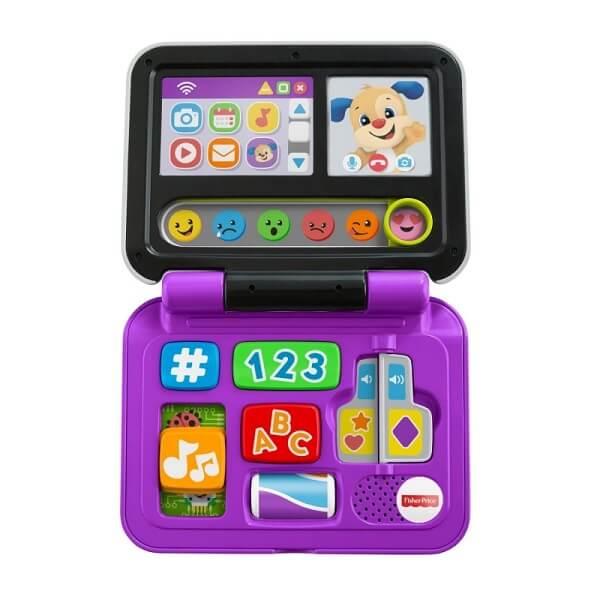 Mattel Fisher-Price Фишер Прайс Смейся и учись - Ноутбук Ученого Щенка