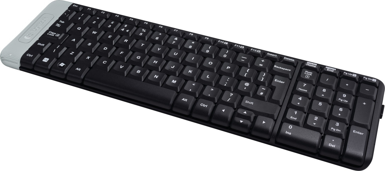 Клавиатура USB, Logitech K230 Wireless, Черный ,KeyBoard Unifying receiver, [920-003348], black - фото 1 - id-p67473458