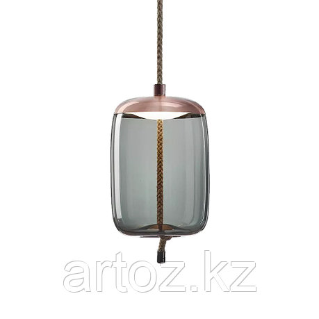 Подвесной светильник Delight Collection Knot B copper/blue, фото 1