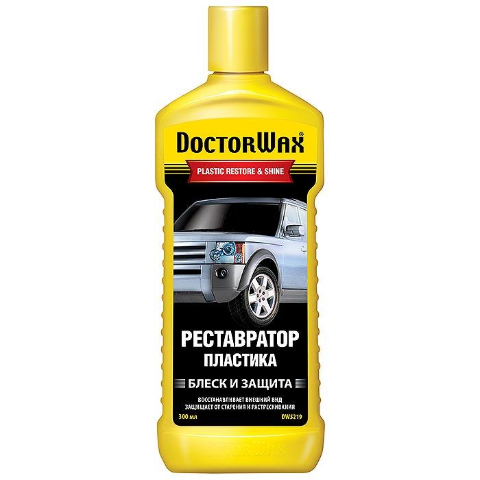 Doctor Wax DW5219 Реставратор для пластиковой отделки кузова "Plastic restore & shine", 300мл