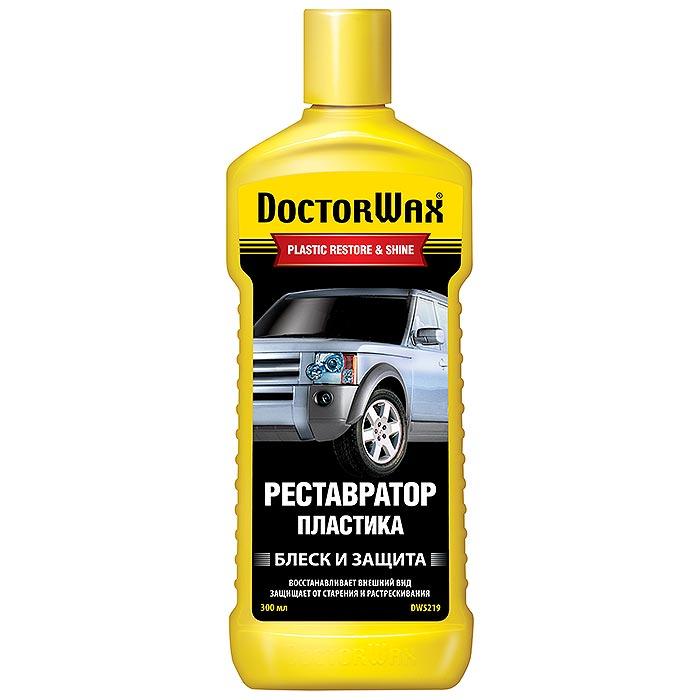 Doctor Wax DW5219 Реставратор для пластиковой отделки кузова  "Plastic restore & shine", 300мл