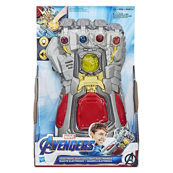 Hasbro "Мстители: Финал" Перчатка Бесконечности Железного человека (свет, звук)