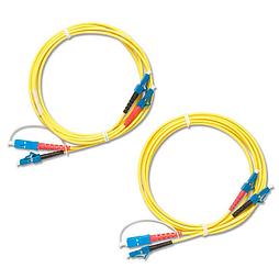 Комплект Fluke Networks NFK3-DPLX-SC3 из трех эталонных одномодовых перемычек для кабелей с коннекторами SC