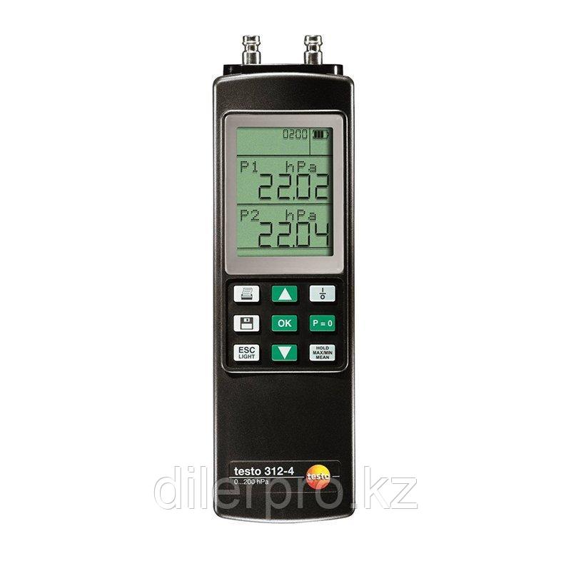 Прибор для измерения давления газа testo 312-4 - фото 1 - id-p67477734