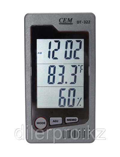 Измеритель температуры и влажности CEM DT-322 - фото 1 - id-p67479601