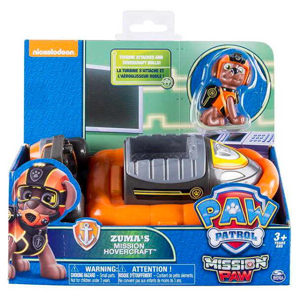 Paw Patrol  Щенячий патруль Машина спасателя со щенком Зума