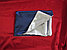 Наволочка двухцветная (бело-синяя) для сублимации, 20х30 см, атлас, фото 5