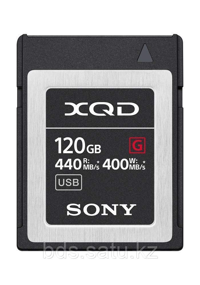 Карта памяти Sony Professional XQD G-Series 120GB (440/400 MB/s, QD-G120F) - фото 1 - id-p67494028