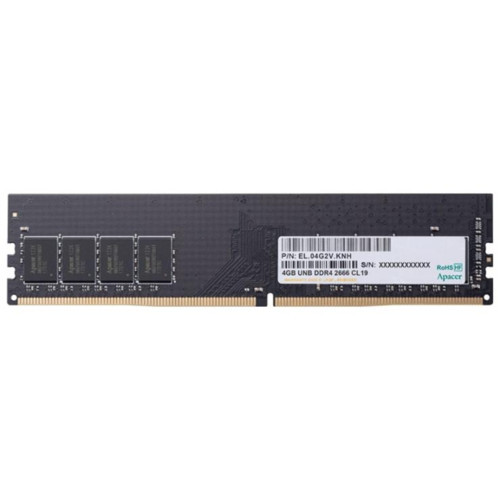 Apacer DDR4 DIMM 4GB озу (EL.04G2V.KNH) - фото 1 - id-p67493683