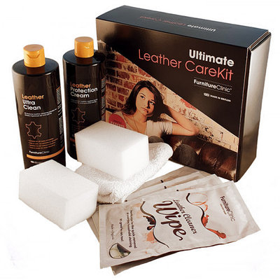 Большой набор для ухода за кожей (комплект) LeTech Furniture Clinic Ultimate Leather Care Kit