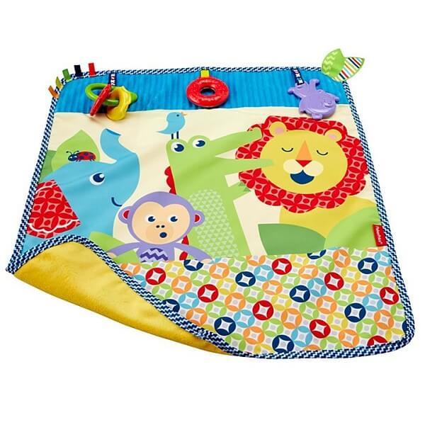 Mattel Fisher-Price Фишер Прайс Мягкое одеяло "Пойдем на прогулку"
