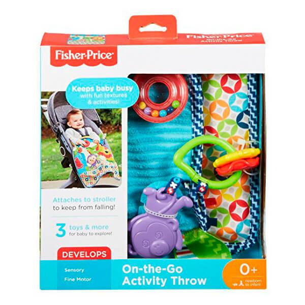 Mattel Fisher-Price Фишер Прайс Мягкое одеяло "Пойдем на прогулку"