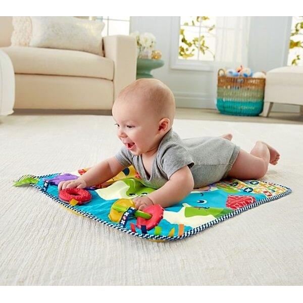 Mattel Fisher-Price Фишер Прайс Мягкое одеяло "Пойдем на прогулку"