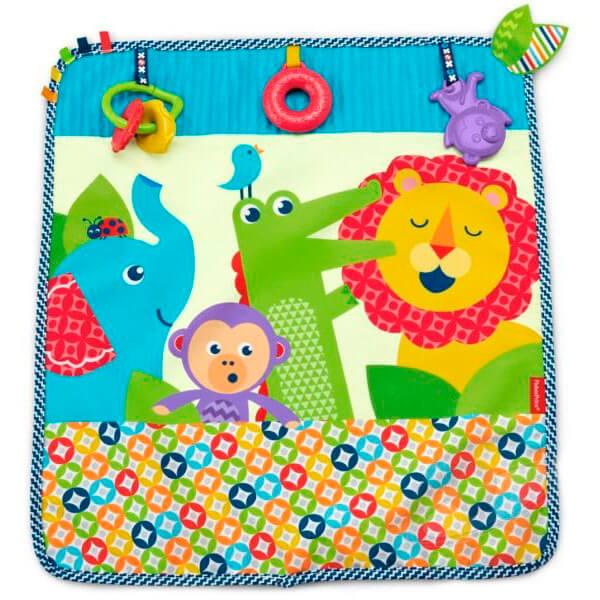 Mattel Fisher-Price Фишер Прайс Мягкое одеяло "Пойдем на прогулку"