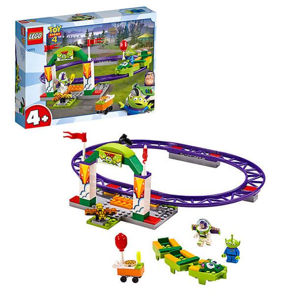 LEGO Juniors Конструктор ЛЕГО Джуниорс История игрушек-4: Аттракцион Паровозик