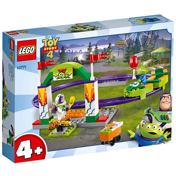 LEGO Juniors Конструктор ЛЕГО Джуниорс История игрушек-4: Аттракцион Паровозик