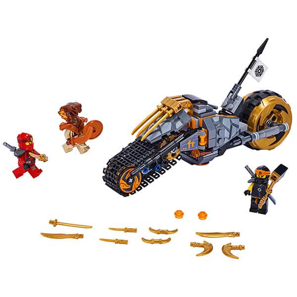 LEGO Ninjago Конструктор ЛЕГО Ниндзяго Раллийный мотоцикл Коула