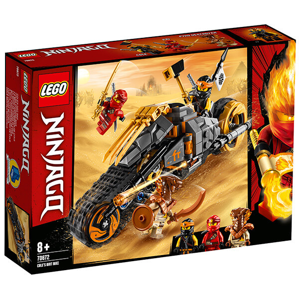 LEGO Ninjago Конструктор ЛЕГО Ниндзяго Раллийный мотоцикл Коула