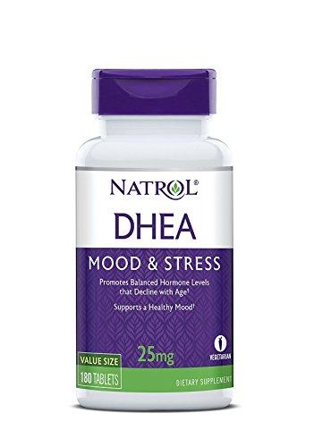 DHEA, 25 мг, 180 таблеток.