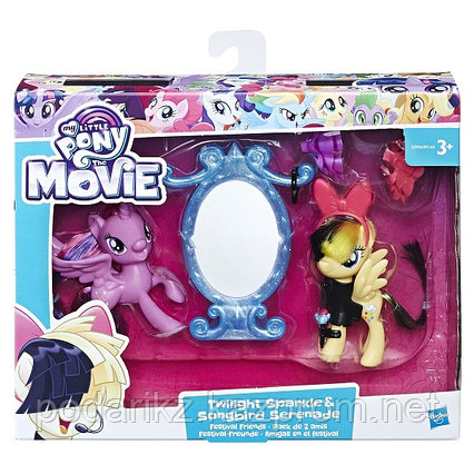 Hasbro My Little Pony E0996 Игровой набор Уроки Дружбы Искорка и Серенада